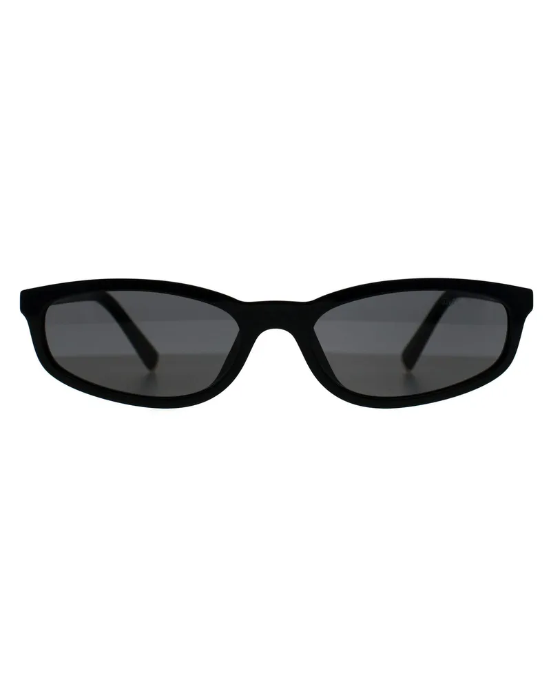 Miu Miu MUA06S 16K08Z schwarz dunkelgrau Sonnenbrille Schwarz