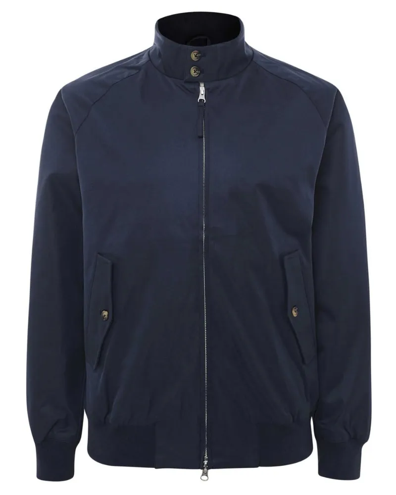 Aquascutum Active Archival Marineblaue Jacke Blau