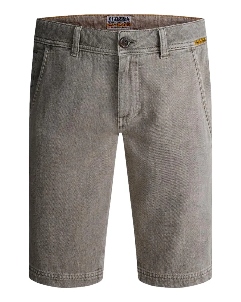 CAMP DAVID Chinoshorts Grau