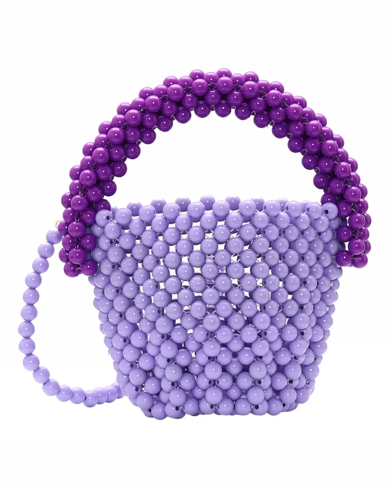 My Mo Handtasche Damen Flieder Mehrfarbig Lila