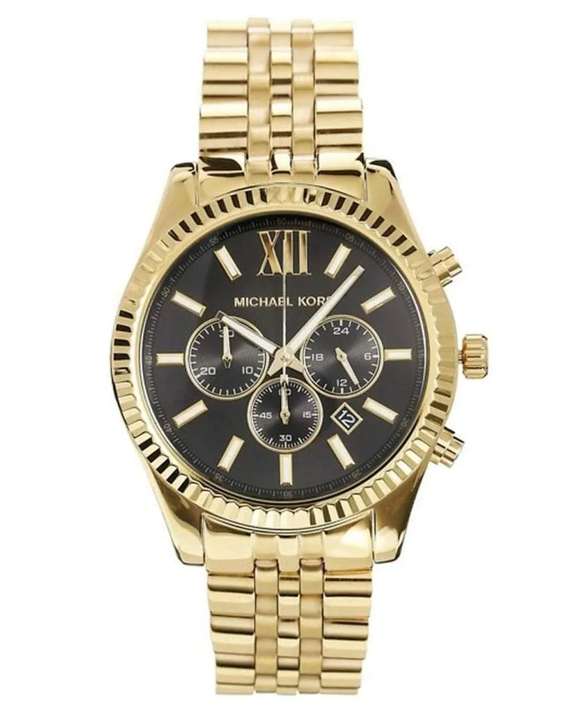 Michael Kors Herrenuhr Lexington MK8286 Gold