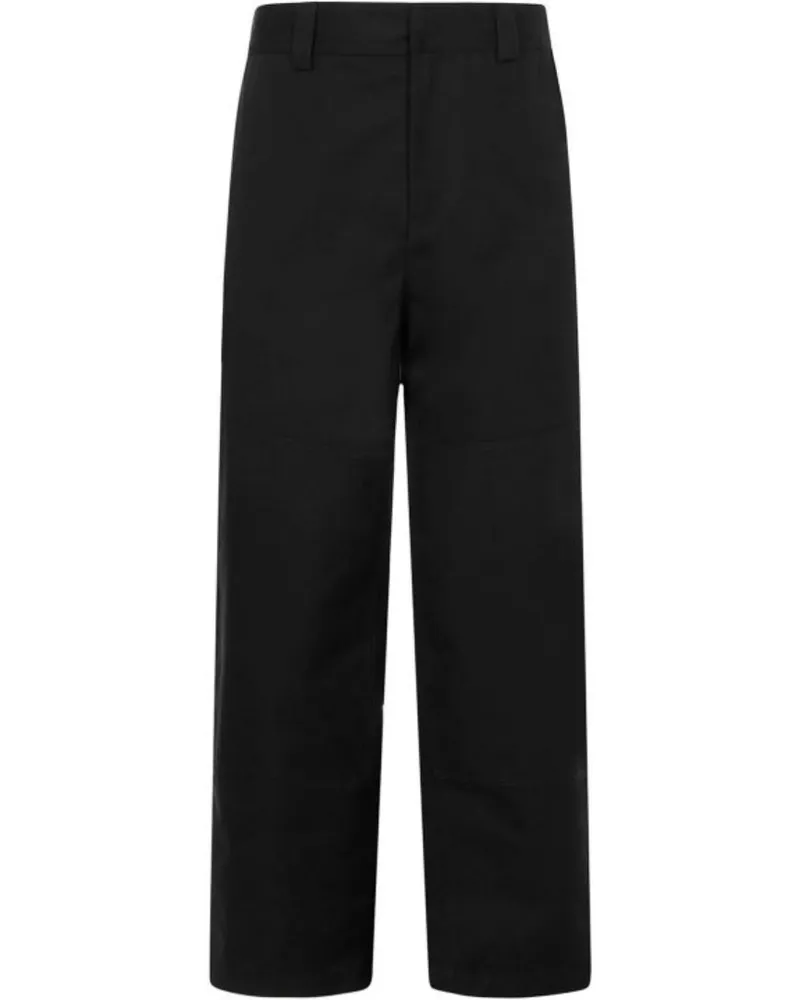 OFF-WHITE Diag Pocket Carpenter Pant Schwarze Hose Schwarz