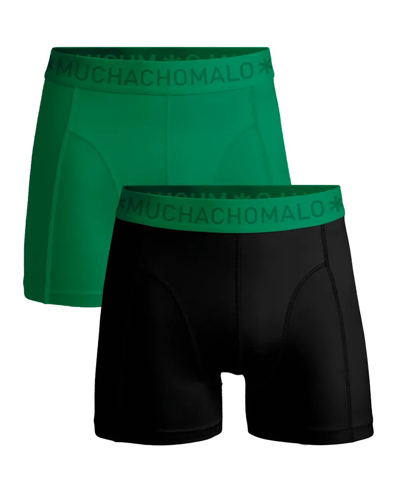 Muchachomalo Herren Boxer Shorts - 2er Pack - Herren Unterwäsche Mehrfarbig