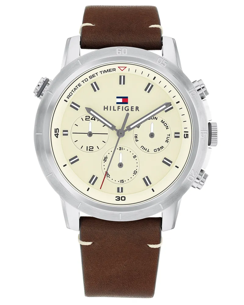 Tommy Hilfiger Troy Herrenbraun Uhr 1792102 Braun