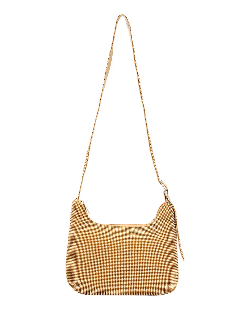 FAINA Handtasche Damen Gold Gold