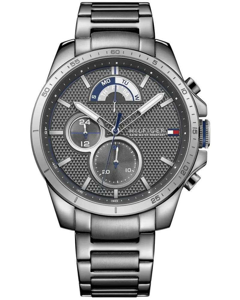 Tommy Hilfiger Herren Uhr 1791347 Grau
