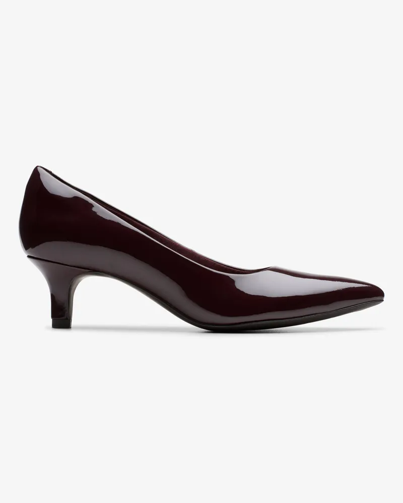 Clarks Shondrah Jade Merlot Schuhe Rot