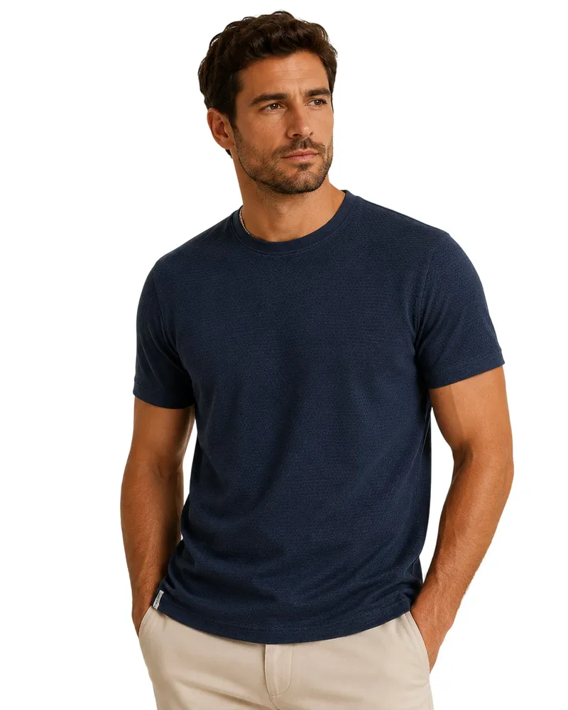 Threadbare Gosford" T-Shirt für Herren/Damen Unisex, Regulär (Marine Marineblau