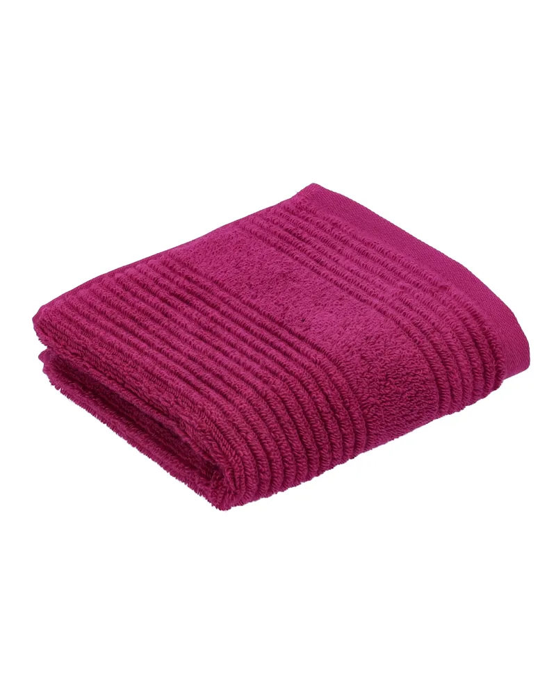 Vossen Gesichtshandtuch "Tomorrow" (Cranberry Beerenrot