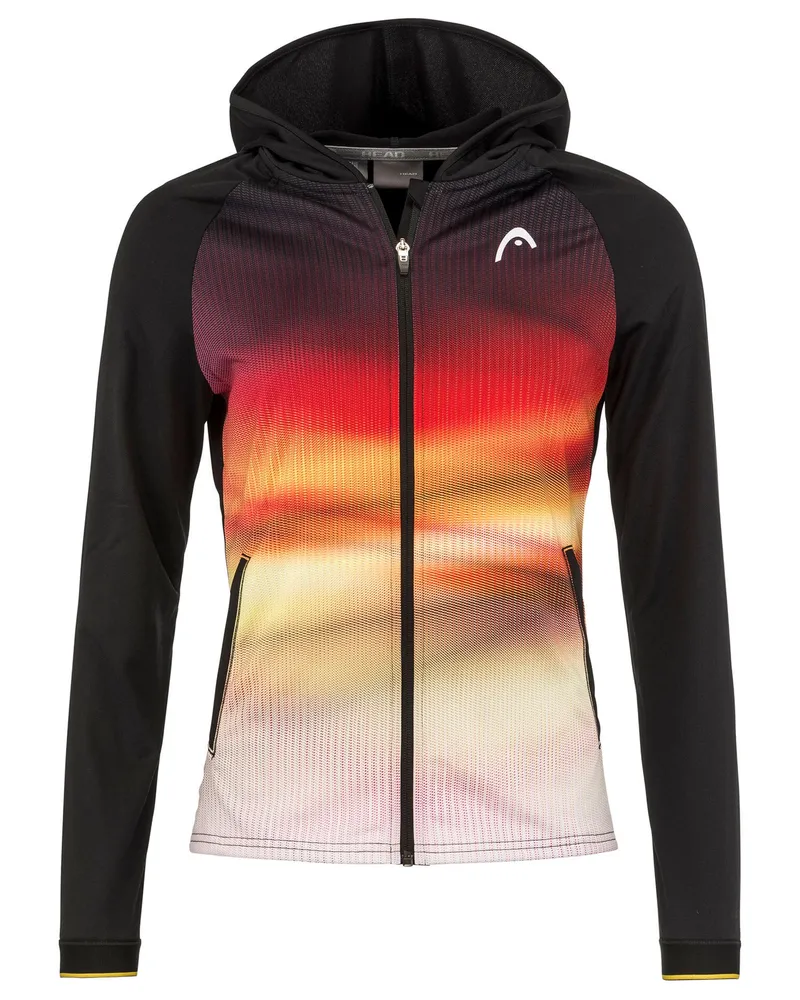 Head DTB Breaker Damen Multifarbene Trainingsjacke Mehrfarbig