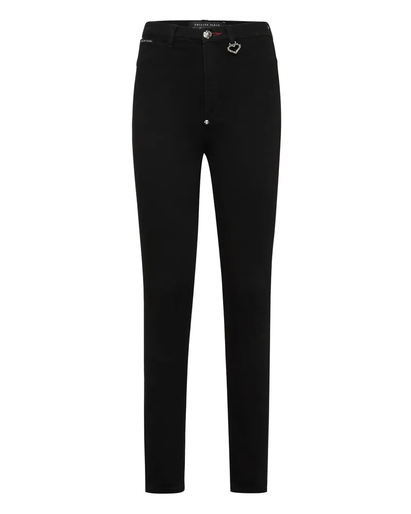 Philipp Plein Jeggings Schwarz