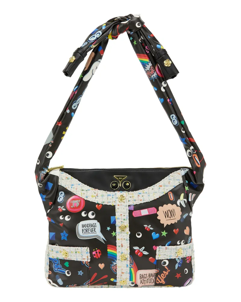 My Mo RUCKSACK RUCKSACK Frauen Schwarz Schwarz