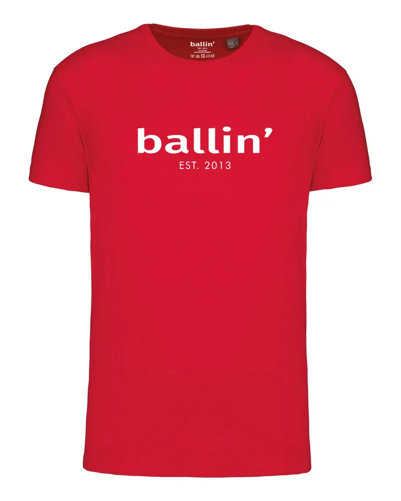 Ballin Regular Fit Shirt von  Est. 2013 in der farbe Rot und in größe Rot