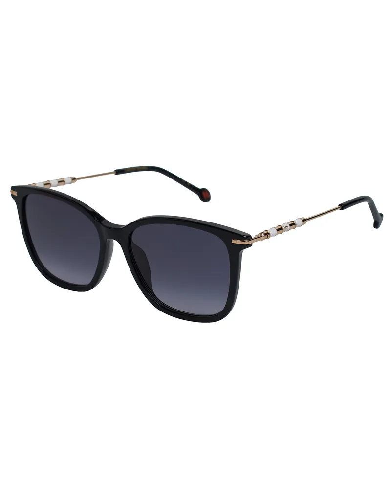 Carolina Herrera New York Damensquare-Sonnenbrille HER0100/G/S Schwarz