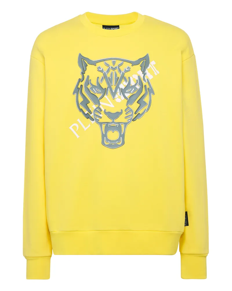 Philipp Plein Sweatshirt Tiger Gelb