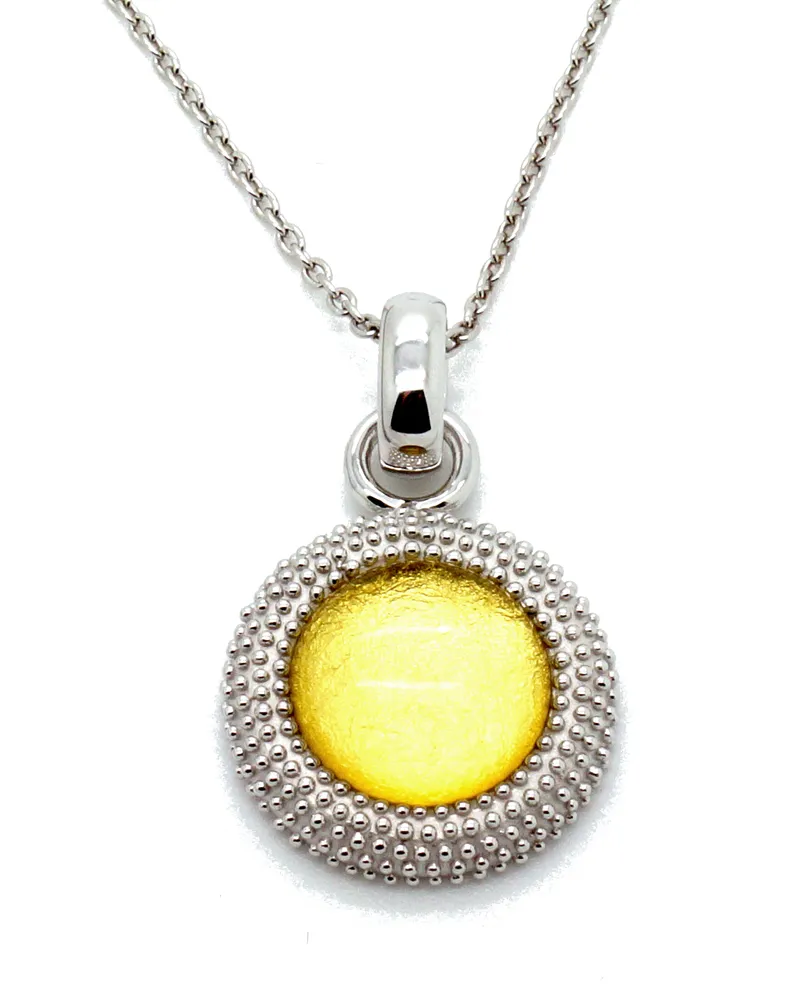 Orphelia Damen-Kette aus 925er Sterlingsilber mit Anhänger – Silber ZH-6041/2 Silber