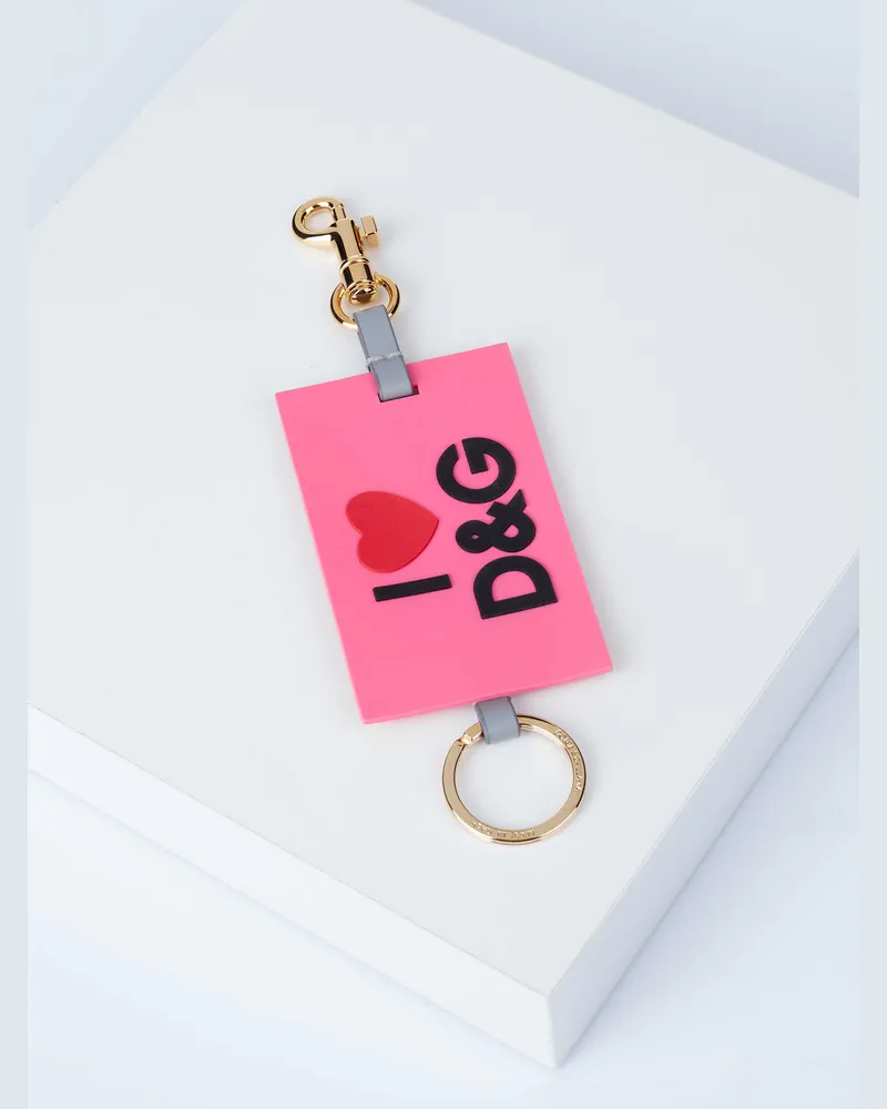 Dolce & Gabbana Schlüsselanhänger Rosa