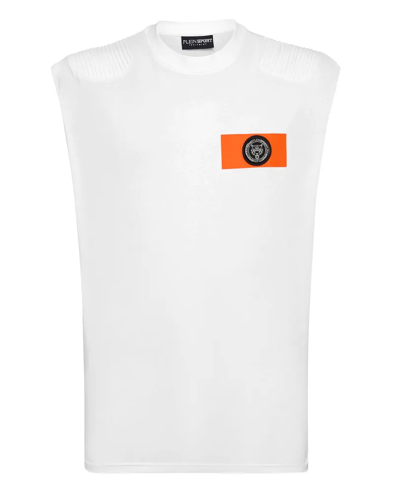 Philipp Plein Tanktop - Weiß/Orange Weiß