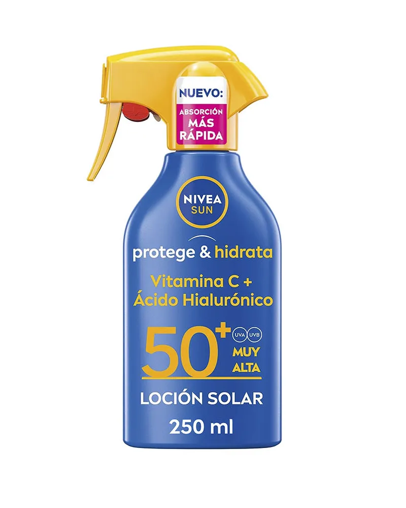 Nivea Sun Protege & Hidrata Spray Loción Solar Spf50+ 250 ml 