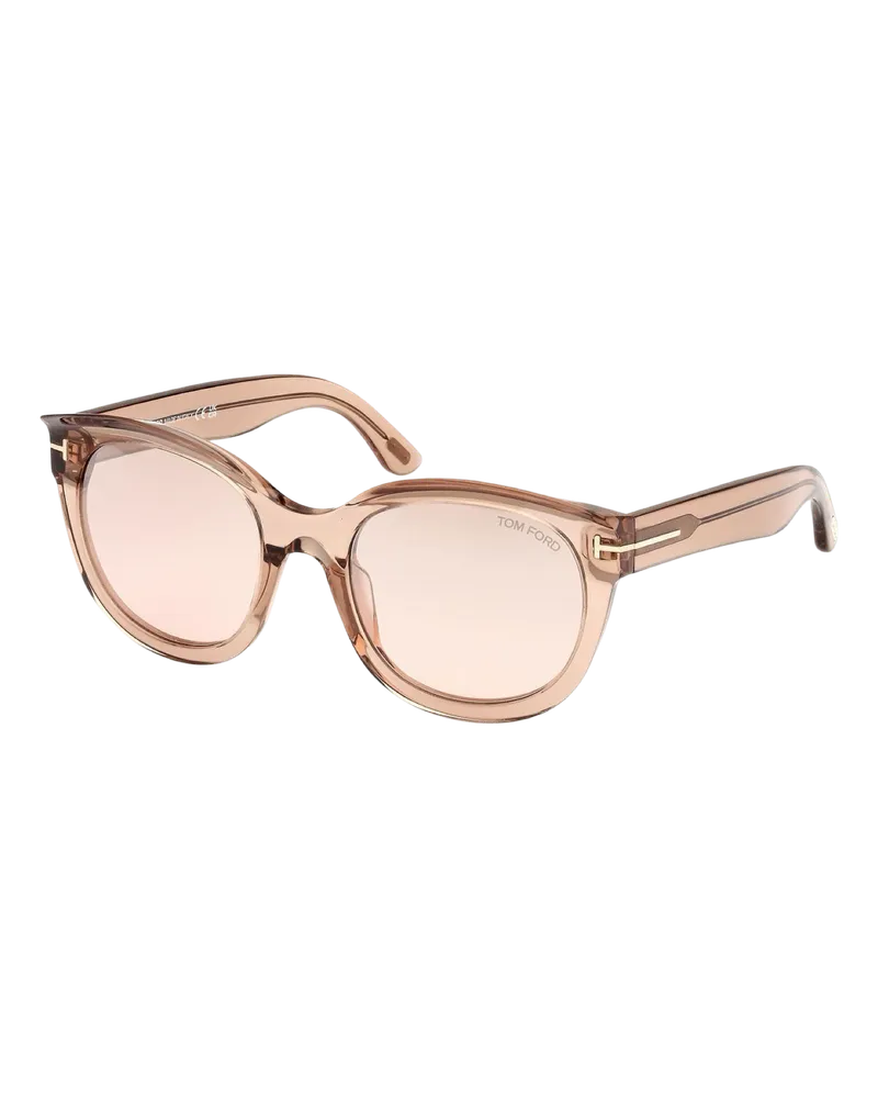 Tom Ford FT1114/S Sonnenbrille, Modell 45G - Rosa Rosa