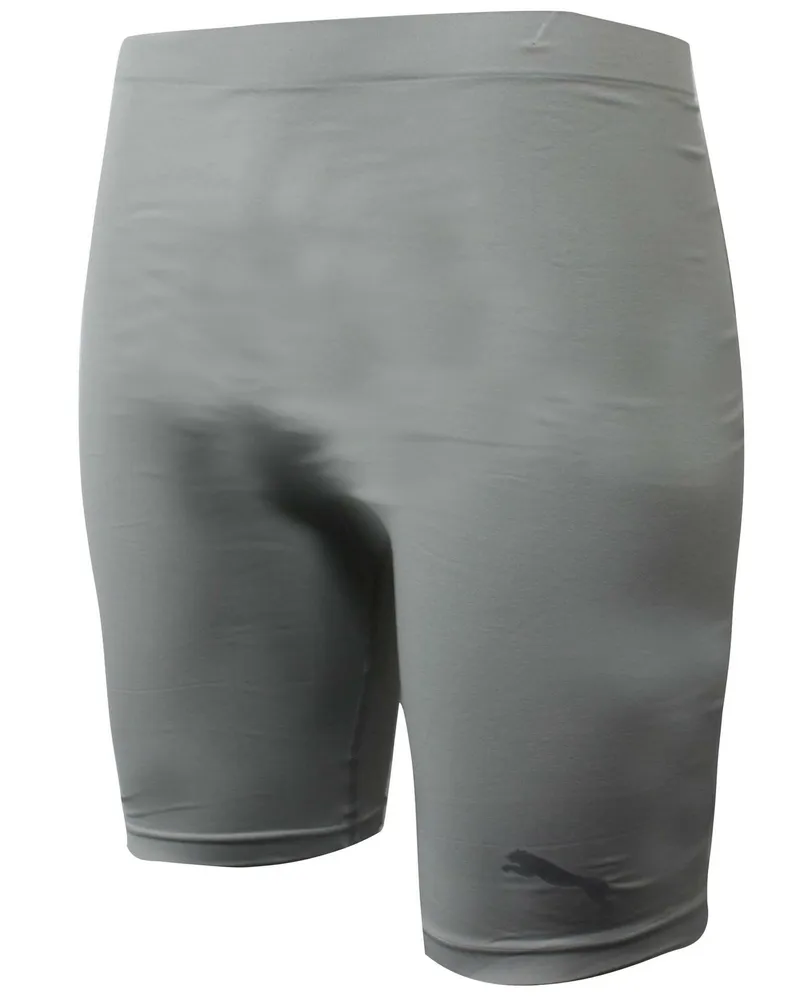 Puma Bodywear Pro entlüfteten funktionelle Herren enge Trainings -Fitness -Kurzfilme 741993 21 Grau