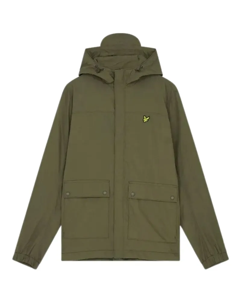 Lyle & Scott Jacke für Herren, mit Kapuze (Grün Grün