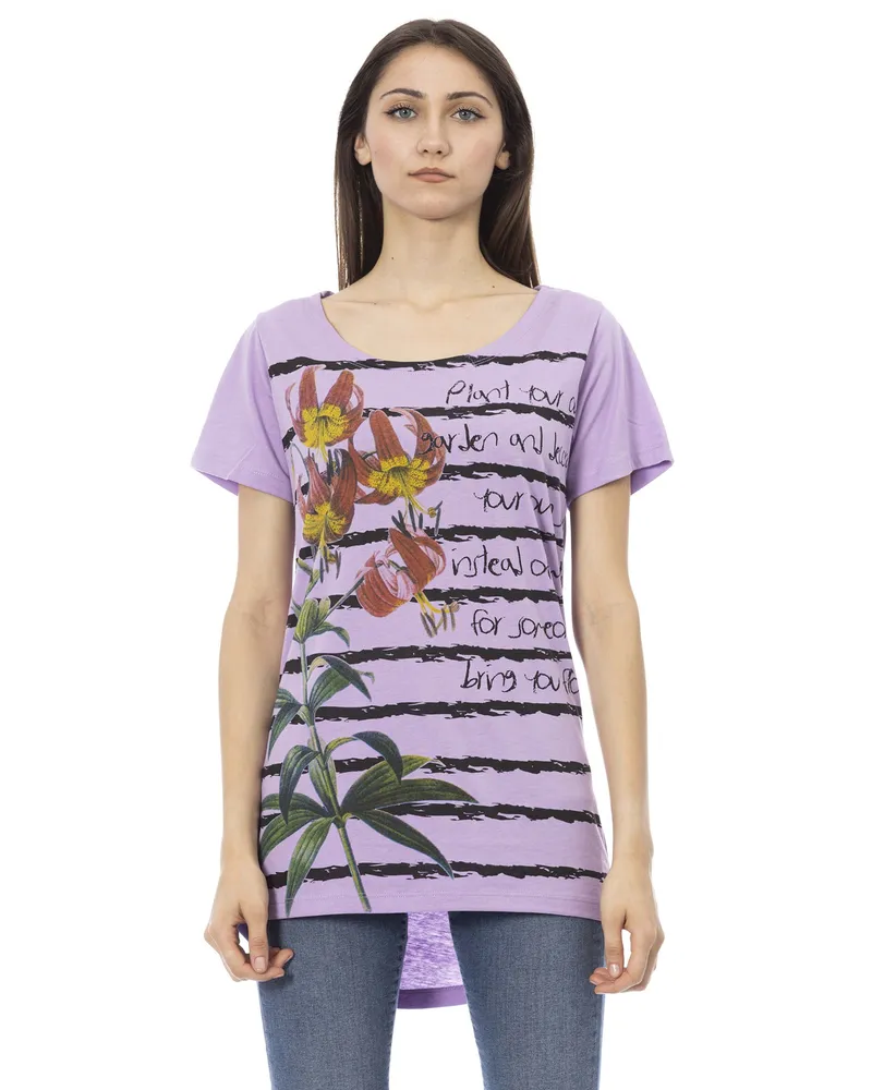 Trussardi T-Shirt Frauen Fuchsia