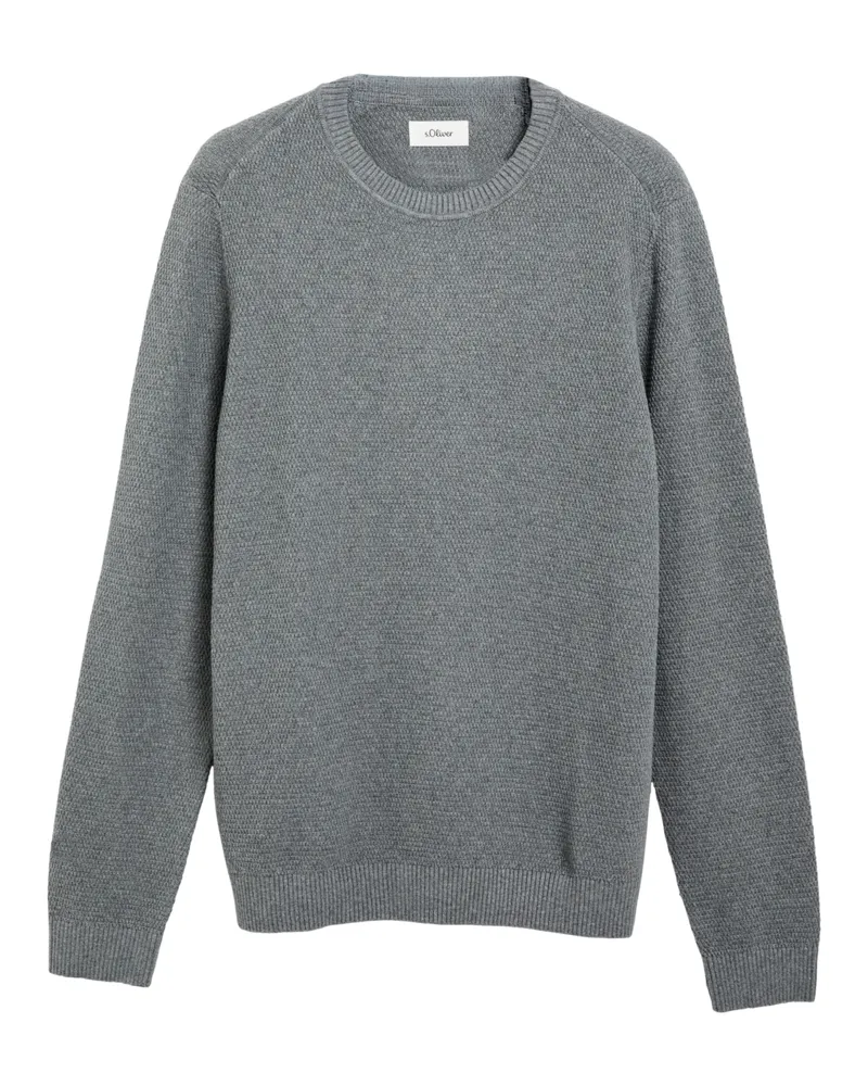 S.Oliver Pullover Grau