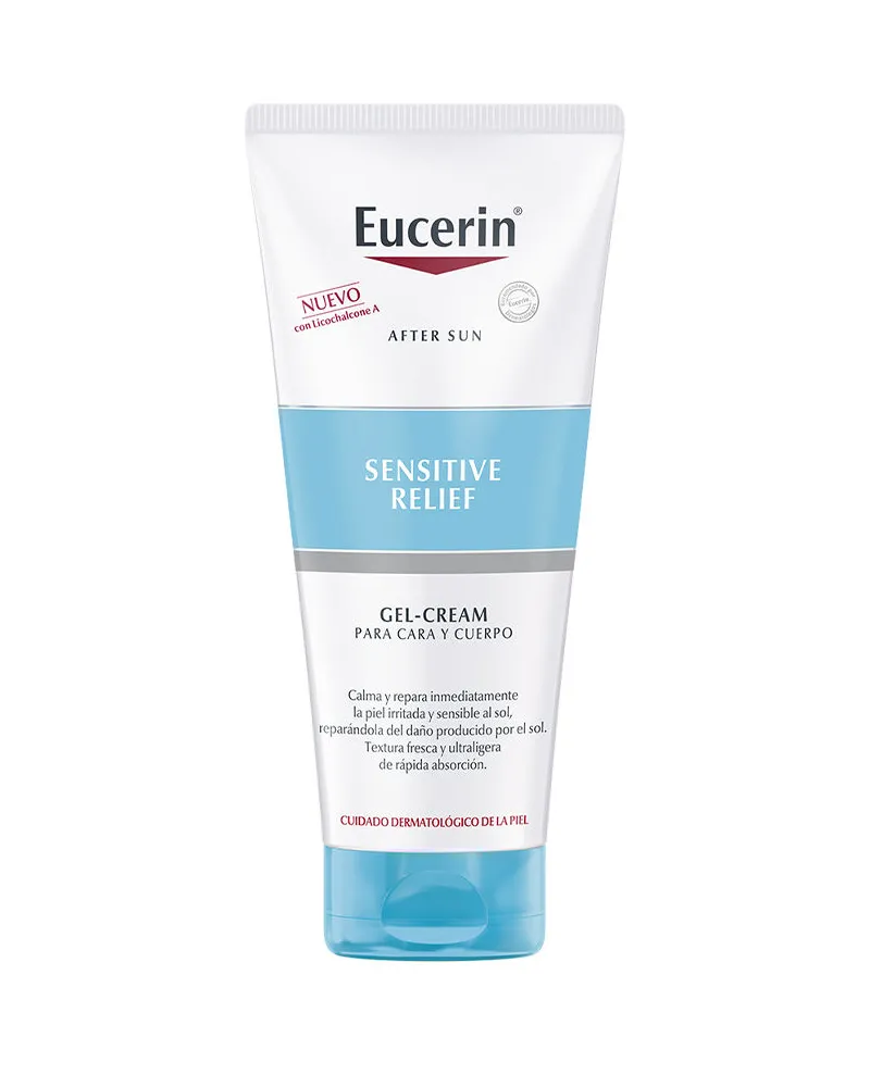 Eucerin Sonnenpflege Aftersun Sensitive Linderungs-Gel-Creme 200 ml 