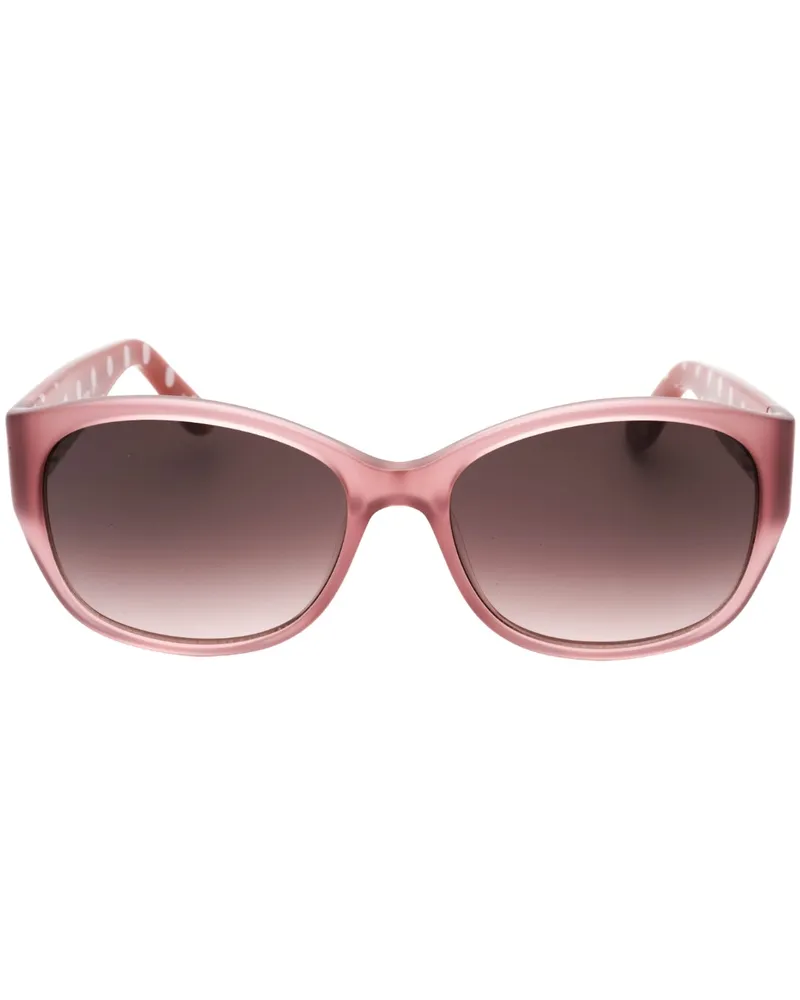 Juicy Couture Sonnenbrille Mit Braunen Sf-gläsern Und Pflaumenfarbenem Hintergrund Hellrosa
