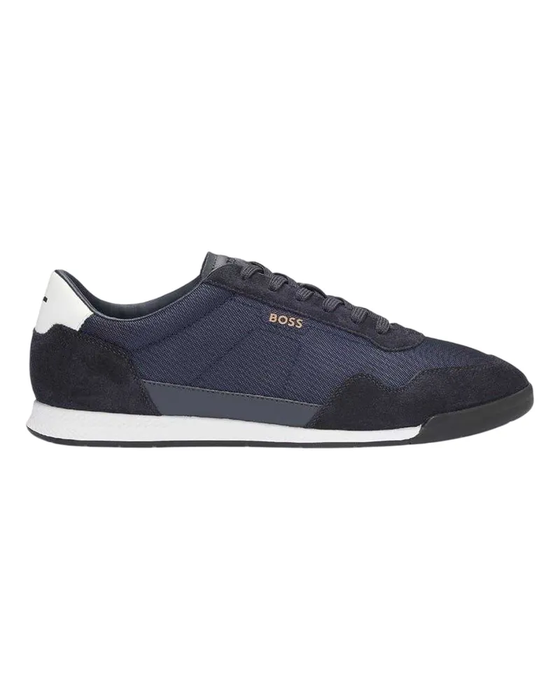 HUGO BOSS Titanium SL" Sneaker für Herren, Wildleder (Dunkelblau Blau