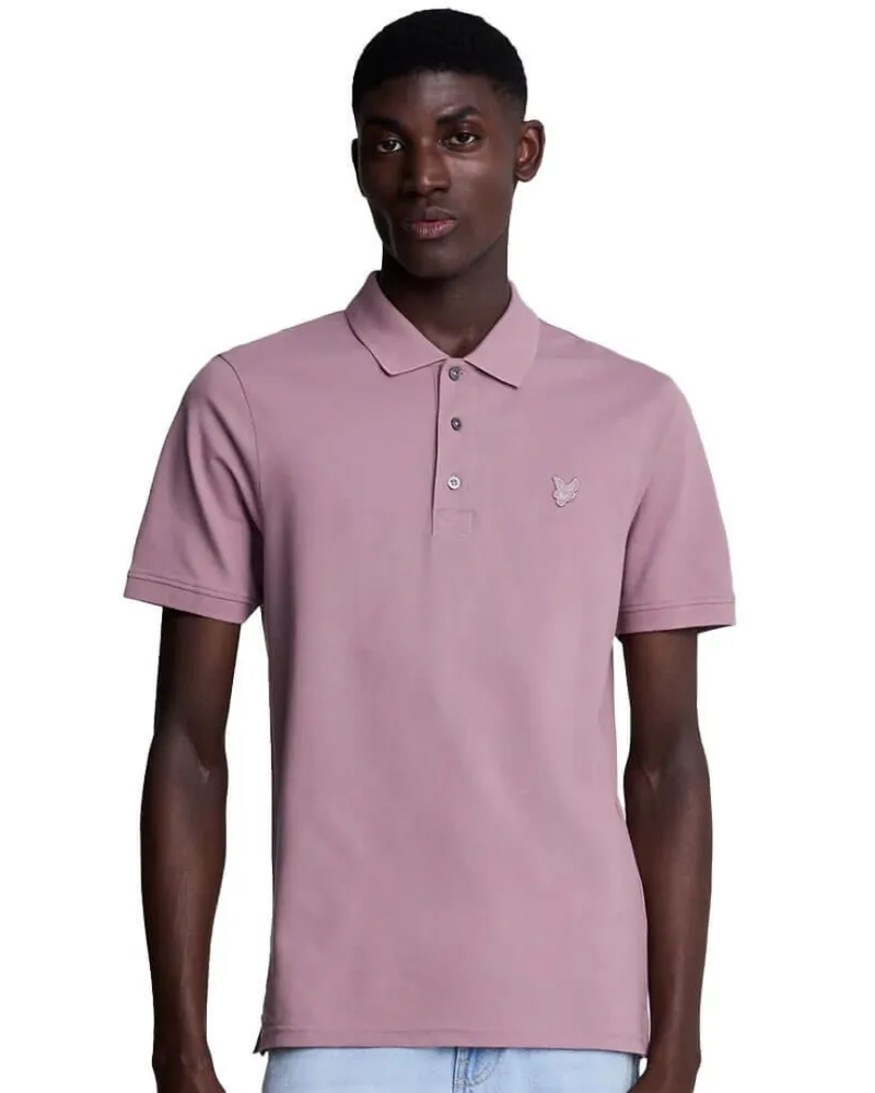 Lyle & Scott Poloshirt „eagle Mountain Thistle" In Ton Rosa