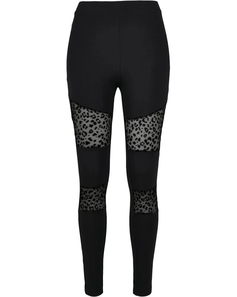 Urban Classics Leggings für Damen (Schwarz Schwarz