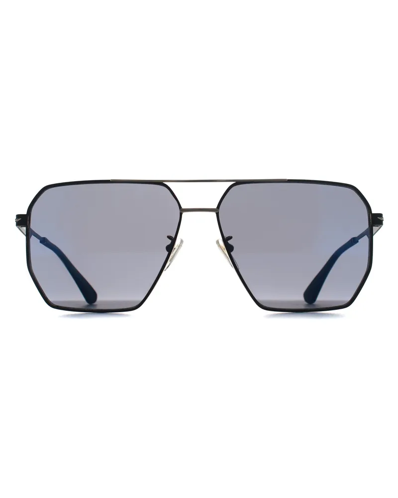Police Polizei SPLL79 Champ Lite 2 302B glänzende Rose Gold Rauch blau Spiegel Sonnenbrille Gold