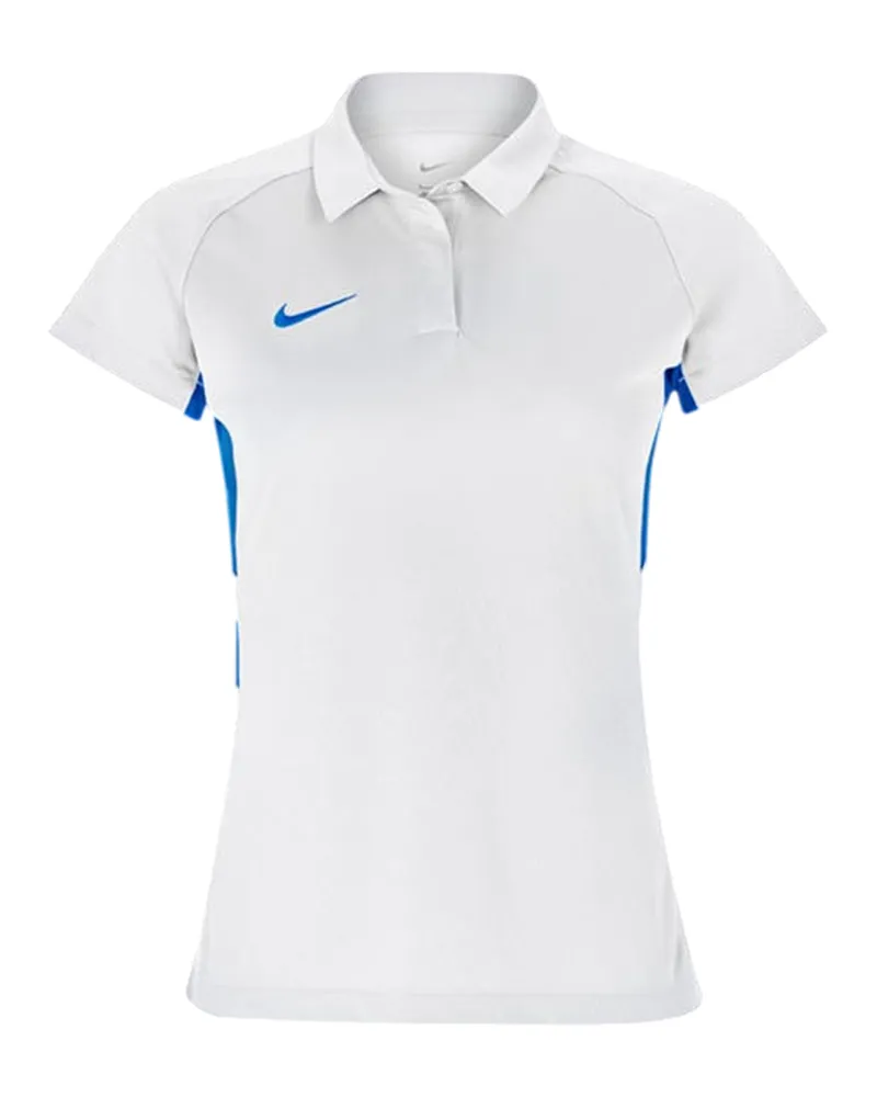 Nike Trikot für Damen, Hockey, Raglanärmel (Weiß/Königsblau Weiß