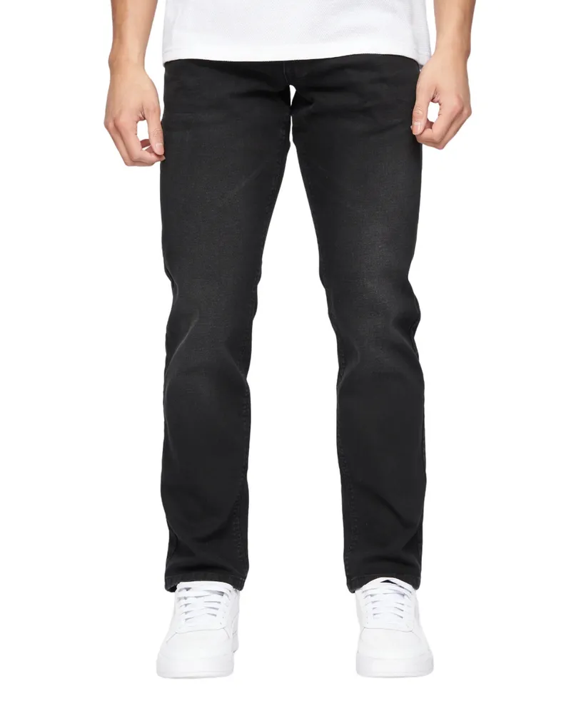 CrossHatch Cadman" Jeans für Herren (Schwärze Schwarz