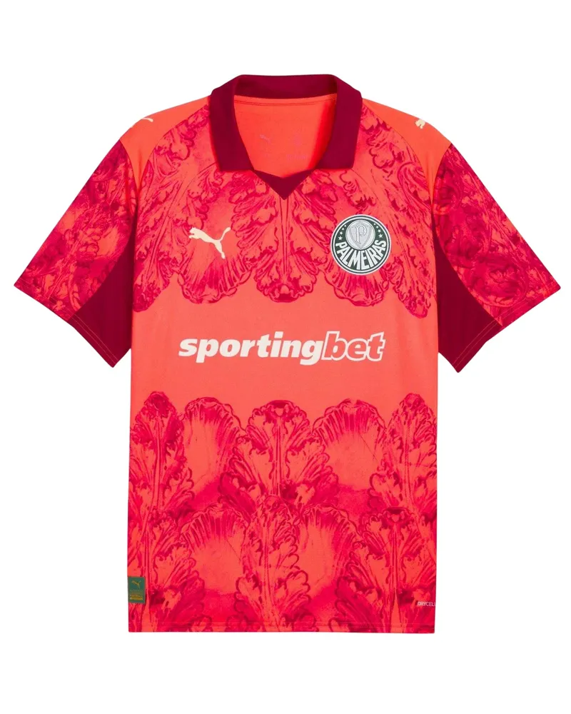 Puma World Cup 25/26" Fußballtrikot für Herren (Glutrot Marineblau