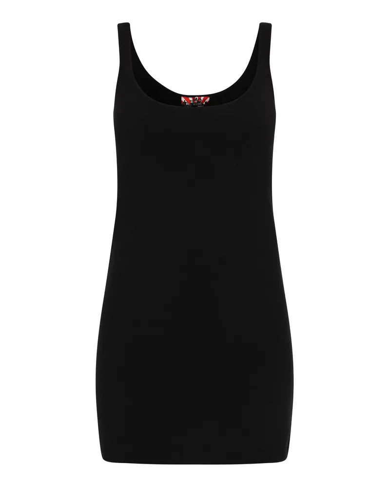 My Mo Kleid Frauen Schwarz Schwarz