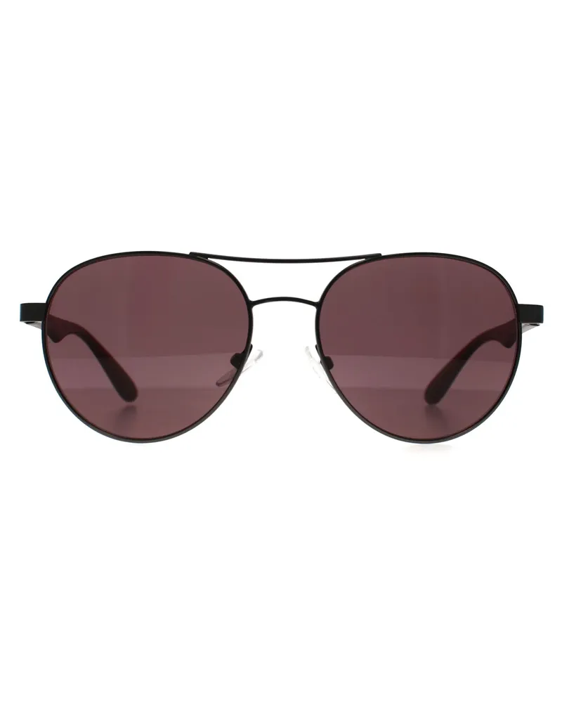 Calvin Klein CK19313S 008 matte Sonnenbrille in Rotgussgrau Grau