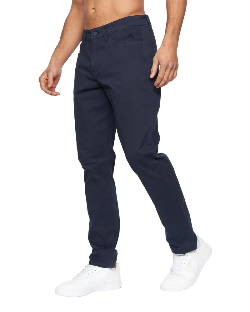 Duck and Cover Franztown" Chino für Herren (Marineblau Marineblau