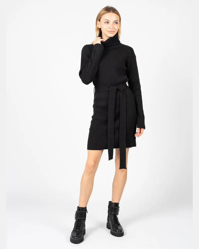 Silvian Heach Kleid Woman Schwarz Schwarz