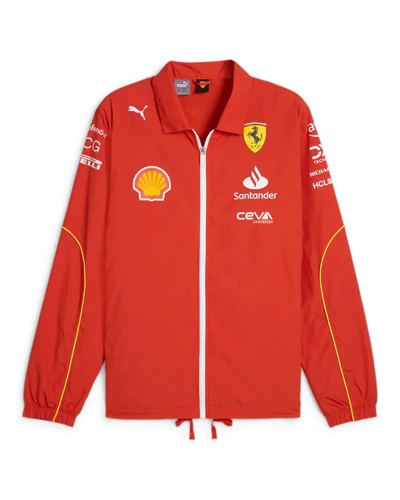 Puma Herren Scuderia Ferrari Team Bomberjacke Rot