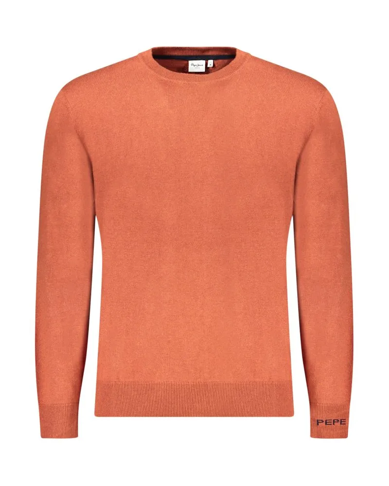 Pepe Jeans Marrone Baumwolle Herrenpullover Braun