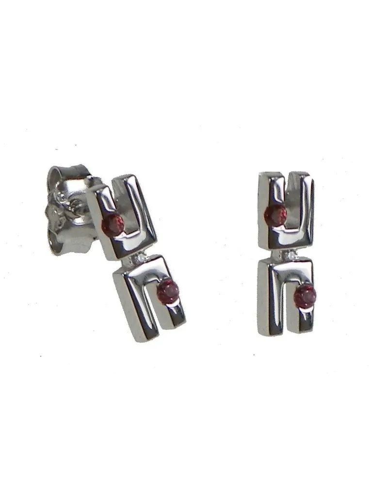 Orphelia Ohrstecker für Damen, 925 Sterlingsilber, Silber ZO-5663 Silber