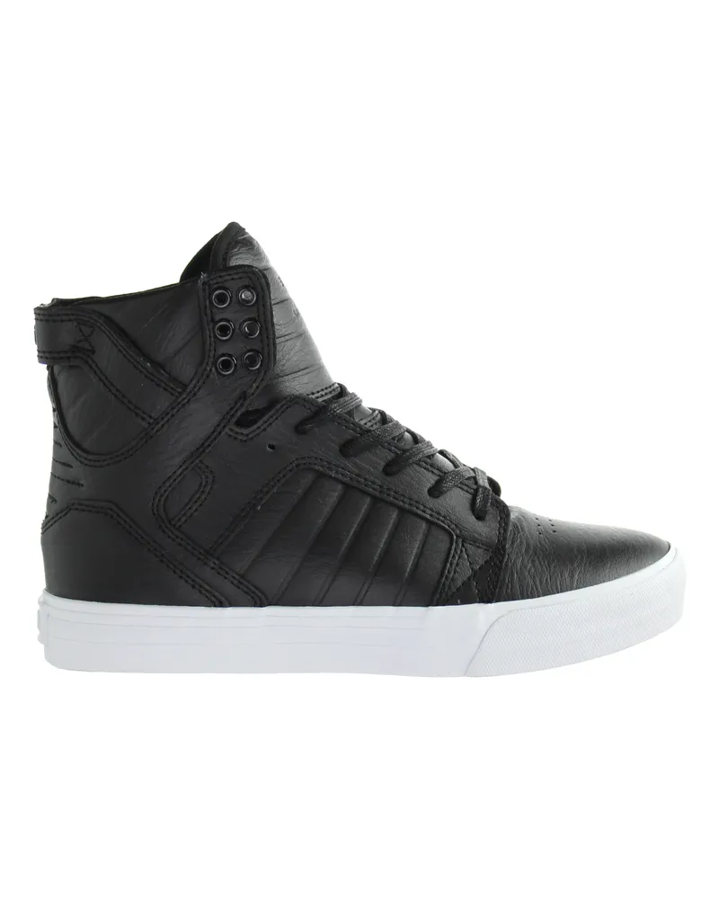 Supra Footwear Skytop Black/White Black Herren Trainer Schwarz