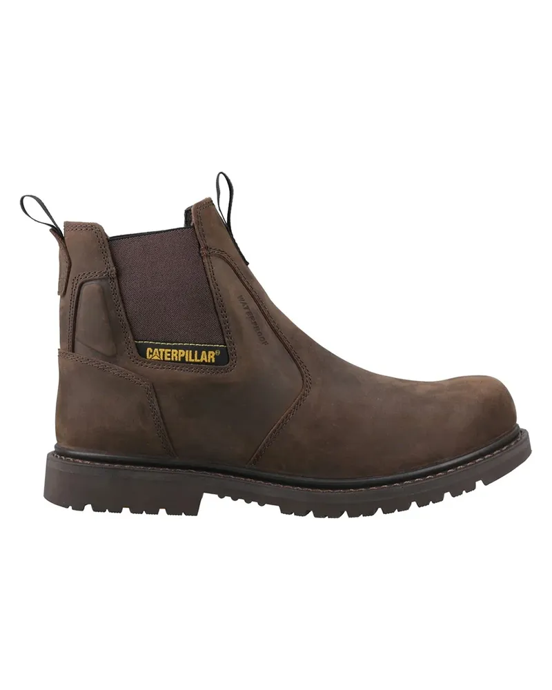 Caterpillar Footwear Ager Dealer" Arbeitsschuhe für Herren, Leder (Braun Braun