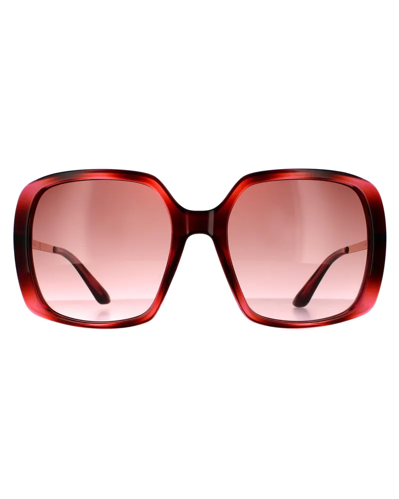 Guess Devinez les lunettes de soleil Gu7780 74t Tortoise rose rose dégradé Rosa