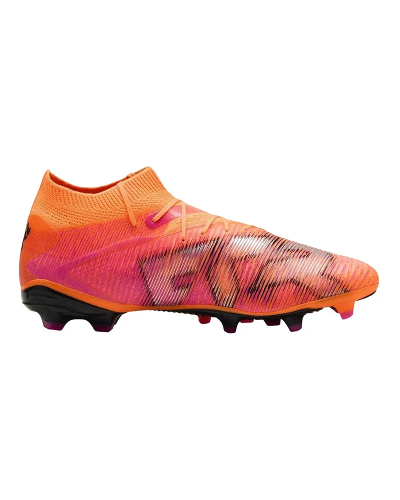 Puma Herren Future 8 Pro Kunstrasen Fußballschuhe (Orange/Schwarz Orange