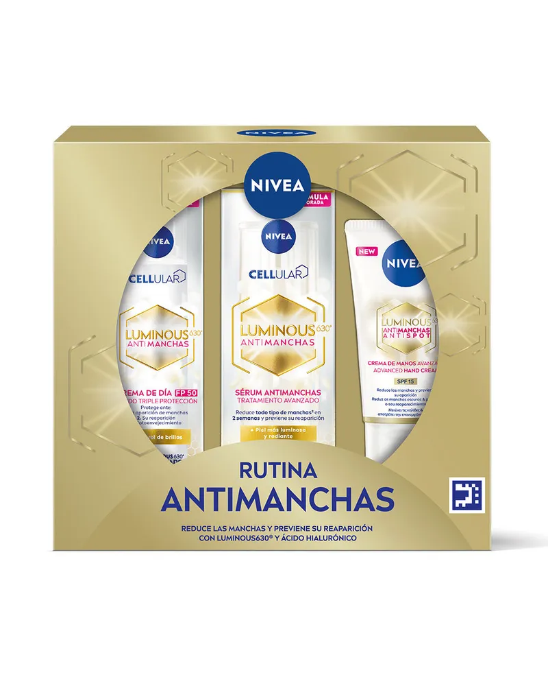 Nivea Leuchtendes 630º-fleckensicheres Gehäuse 3-tlg 3 pz 