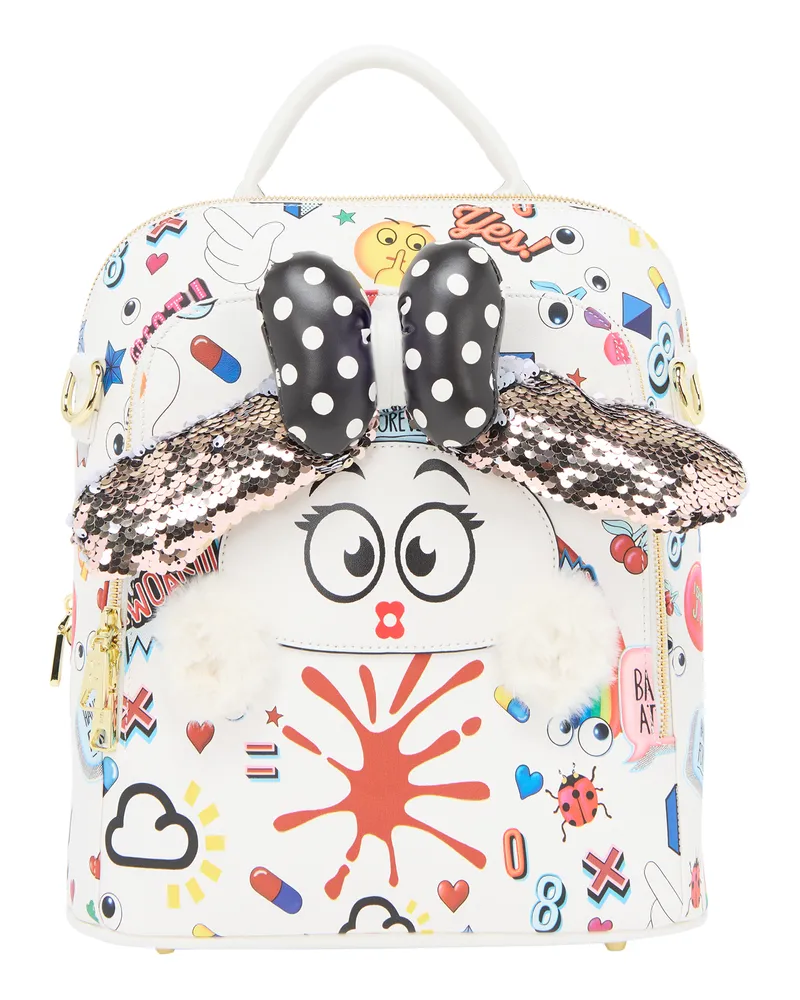 My Mo RUCKSACK RUCKSACK Frauen Weiß Weiß